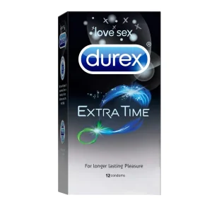 Durex Extra Time - 12 Condoms Pack